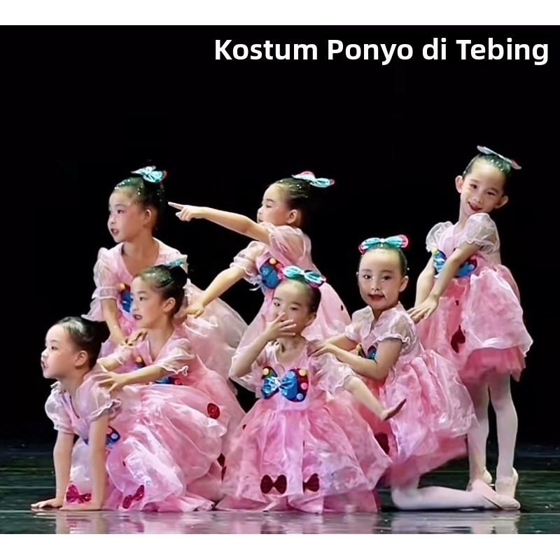 崖上的波妞演出服棒棒糖表演服幼儿聪明宝贝六一儿童节目舞蹈厂家