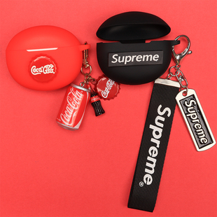 适用于红米RedmiBuds4活力版蓝牙耳机保护套小米降噪3Pro保护壳创意潮牌Buds5 Pro/Buds4Pro一体式硅胶软壳