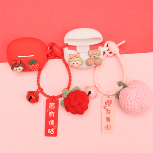 适用EDIFIER/漫步者X1/XS1少女心真无线蓝牙耳机保护套可爱卡通女孩漫步者ATOMBUDS原子豆/X2一体式硅胶软壳