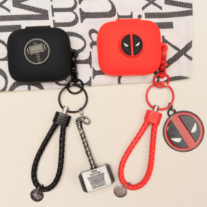 适用于DENON/天龙C500W真无线蓝牙耳机保护套创意潮牌动漫卡通天龙AH-C500W一体式防摔硅胶软壳