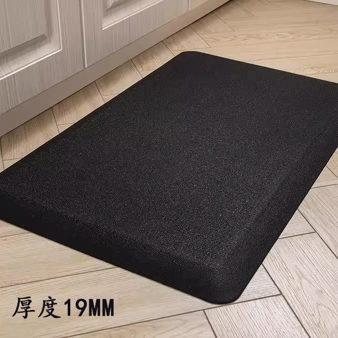 加厚19mmPVC弹力缓解疲劳地垫 家用防水防滑地垫减压站立办公脚垫