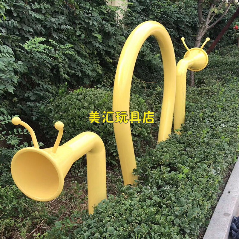 幼儿园户外传声镀锌管传音筒公园小区游乐设备儿童打击乐器可定制