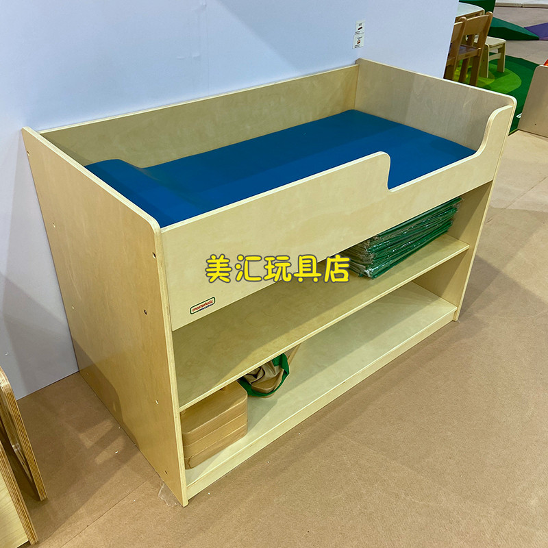 贝思德男女带台阶换尿片床垫早教中心宝宝换尿片柜尿布挂墙收纳柜图片