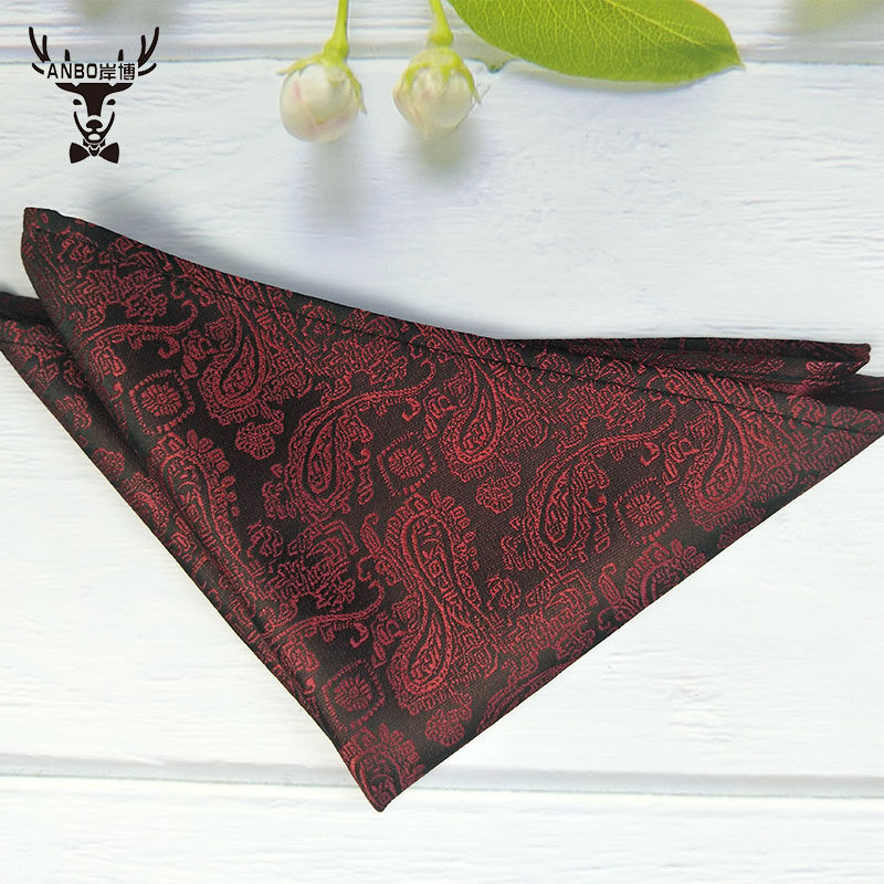 BURGUNDY POCKET TOWEL HANDKERCHIEF CORSAGE SQUARE SCARF BOW TIE MATCH