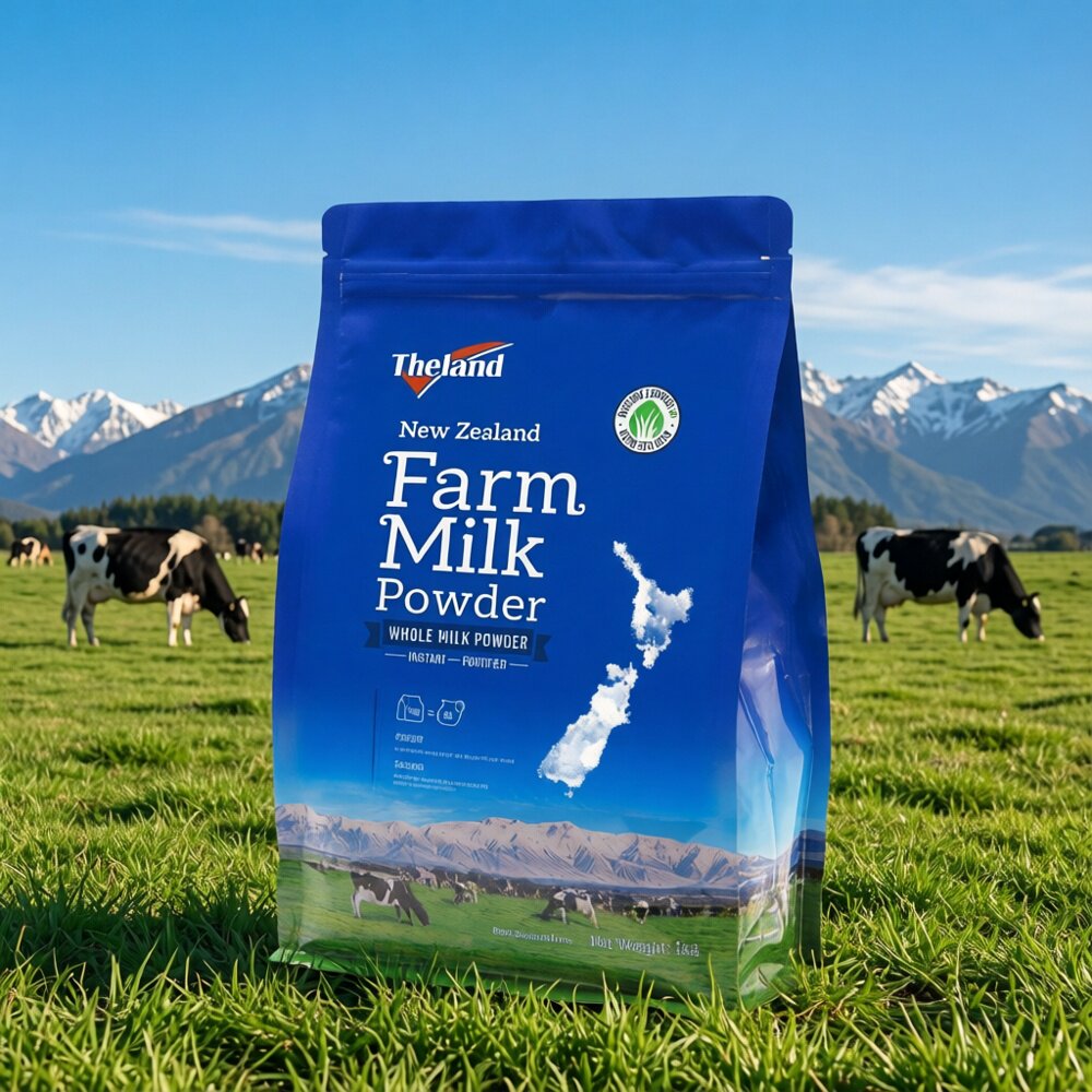 Theland/纽仕兰牧场白奶粉全脂1000g新西兰进口 调制乳粉