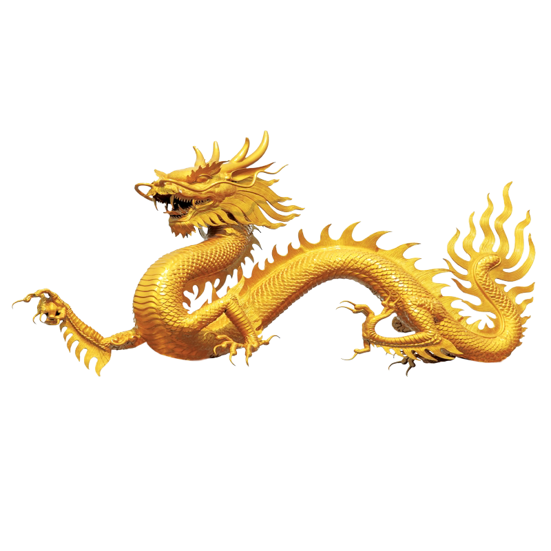 3D立体中国龙图腾车身装饰贴画