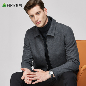 176.95元 包邮 FIRS 杉杉 FT1103TM019 男士羊毛夹克