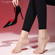九分款 素纥周年新品 「轻绒 」100D天鹅绒无缝裆丝袜秋冬厚黑美学