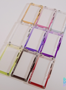 明日方舟通行证保护壳亚克力DIY保护套硬壳