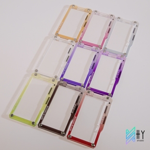 明日方舟通行证保护壳亚克力DIY保护套硬壳
