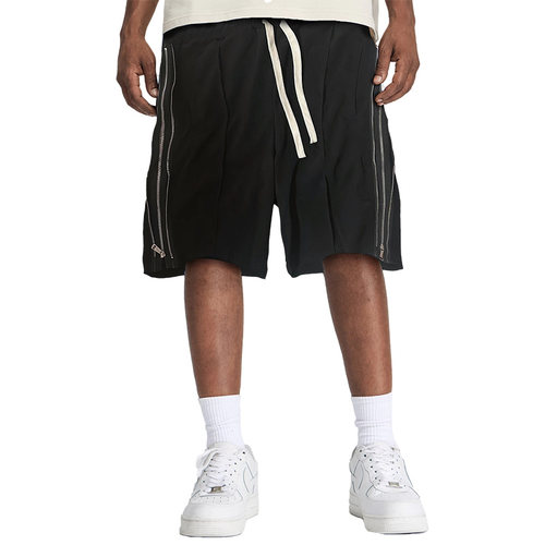 RASP短裤五分裤美式街头拉链设计