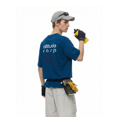 RASP索罗娜抗菌料运动速干短袖T恤夏季新款情侣宽松打底半袖上衣