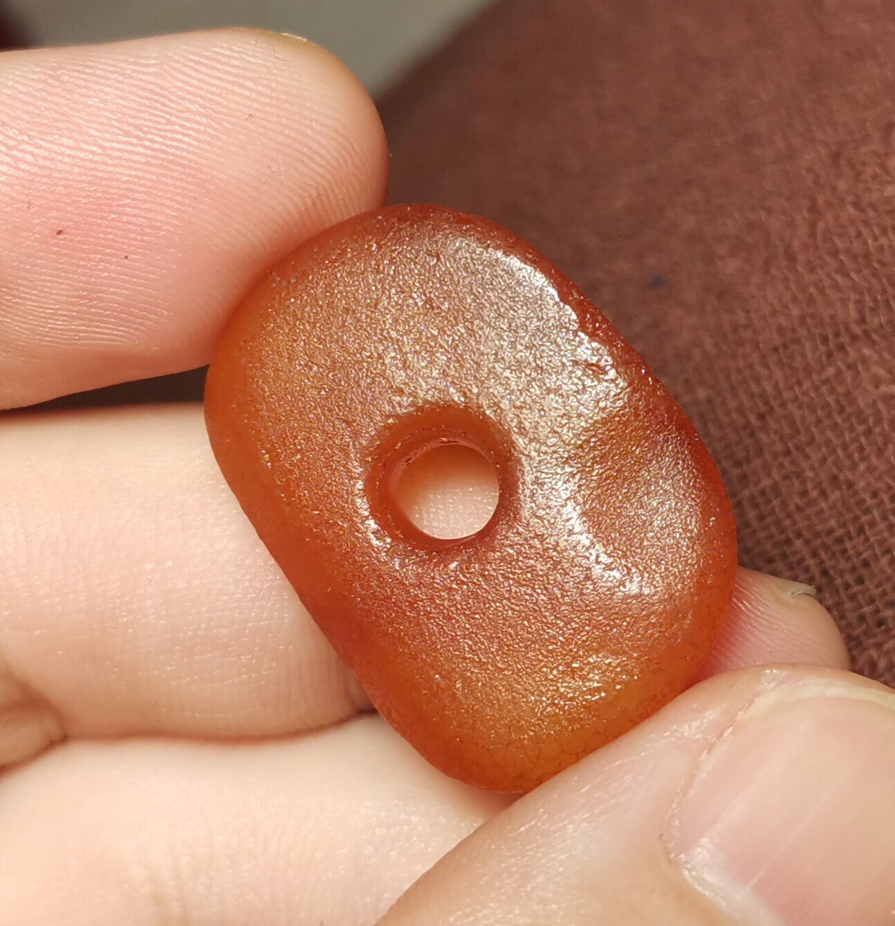 牧区古玩20*28mm老蜜蜡平安扣吊坠挂件一物一图饰品配饰配件diy款