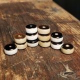 10mm左右天然真品玛瑙剁珠隔片隔珠一线药师珠散珠diy配饰配件