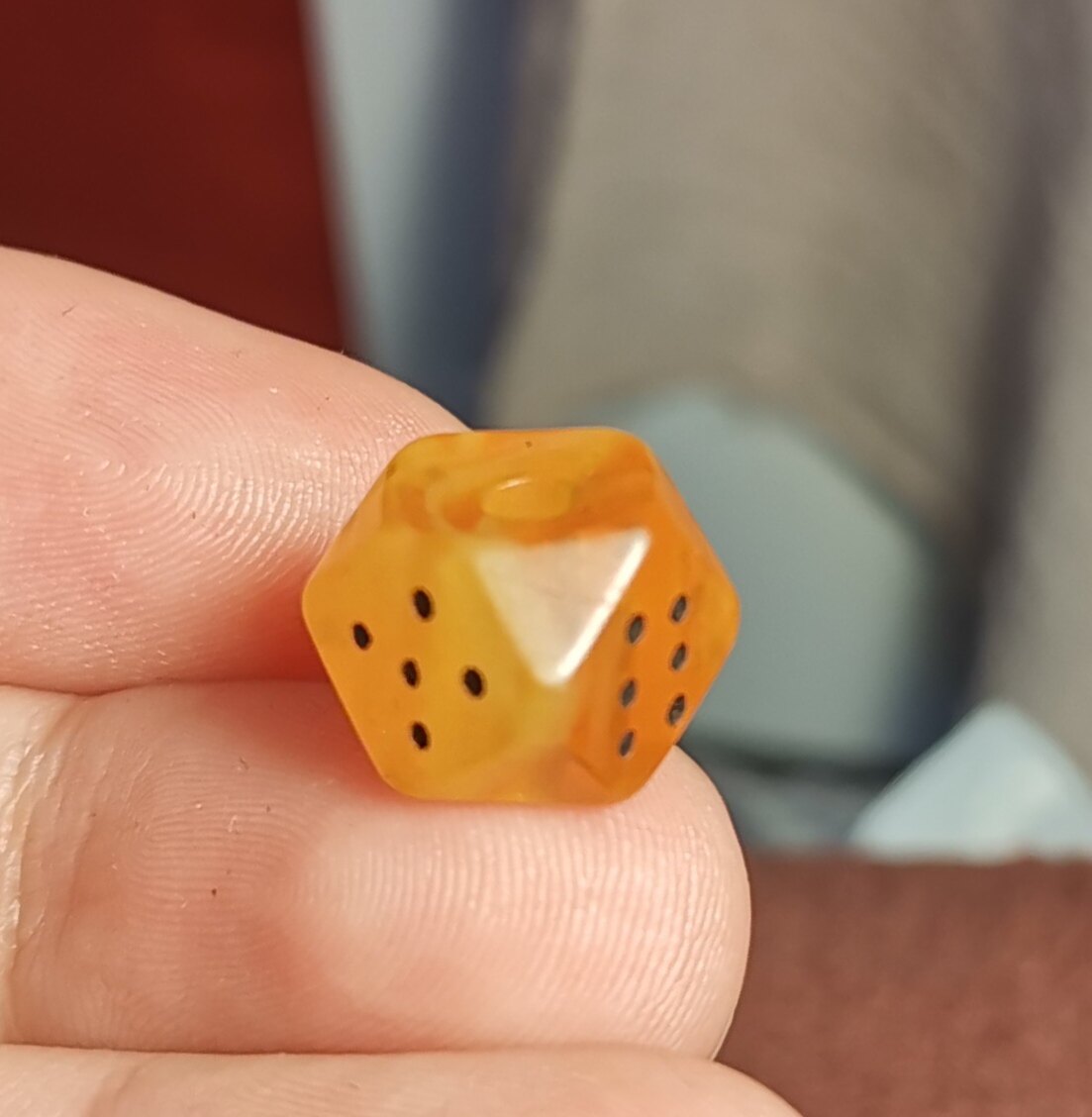 西藏文玩11mm黄透明料器树脂手工款咒点图腾棱角散珠饰品佩珠隔珠