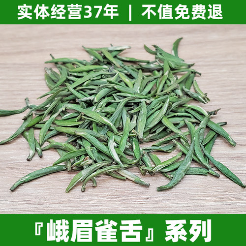 高端绿茶雀舌亭亭玉立好看好喝