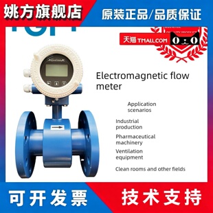 GF 2551电磁流量计数显高精度AqualineX一体分体管道插入式流量计
