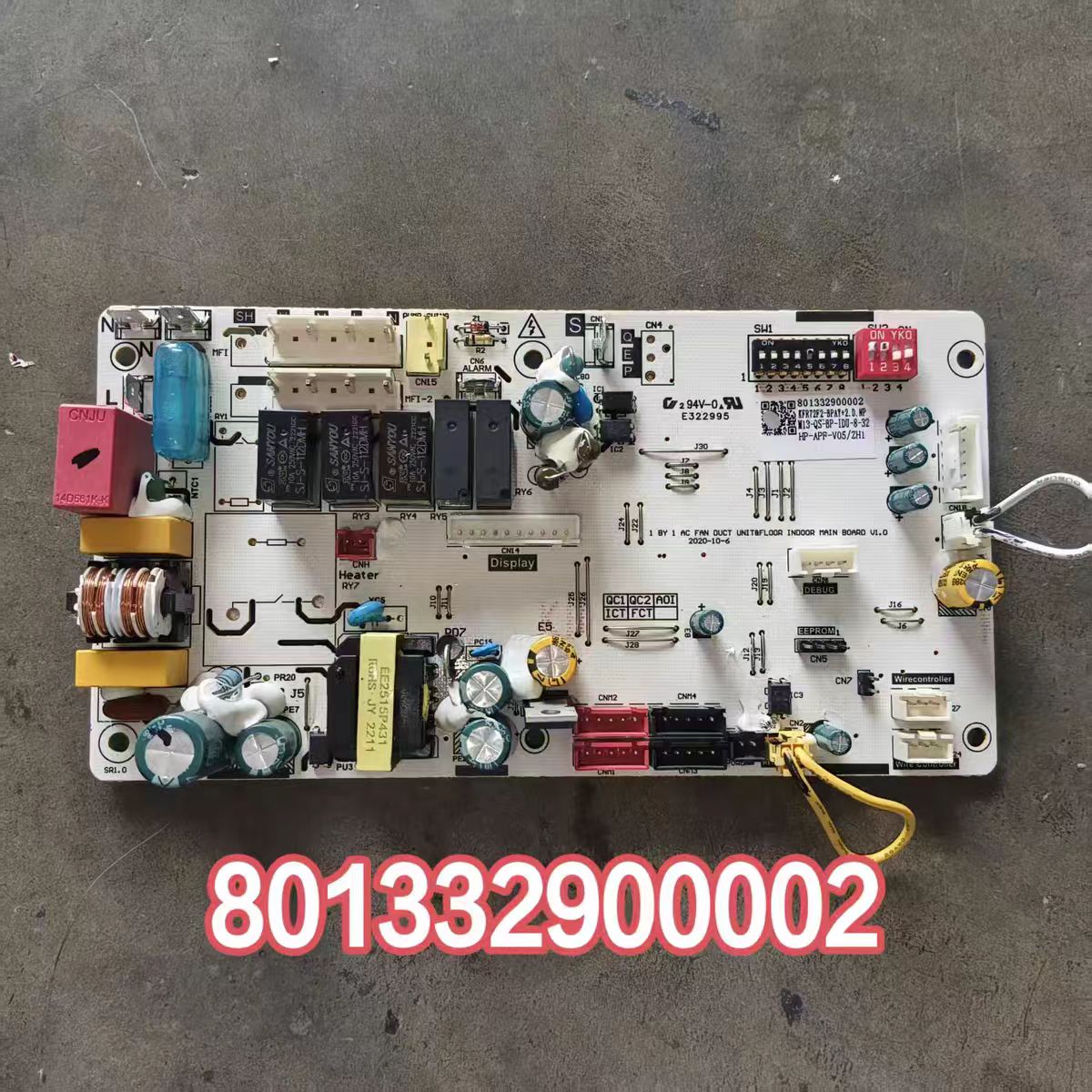 志高风管机主板801332900002