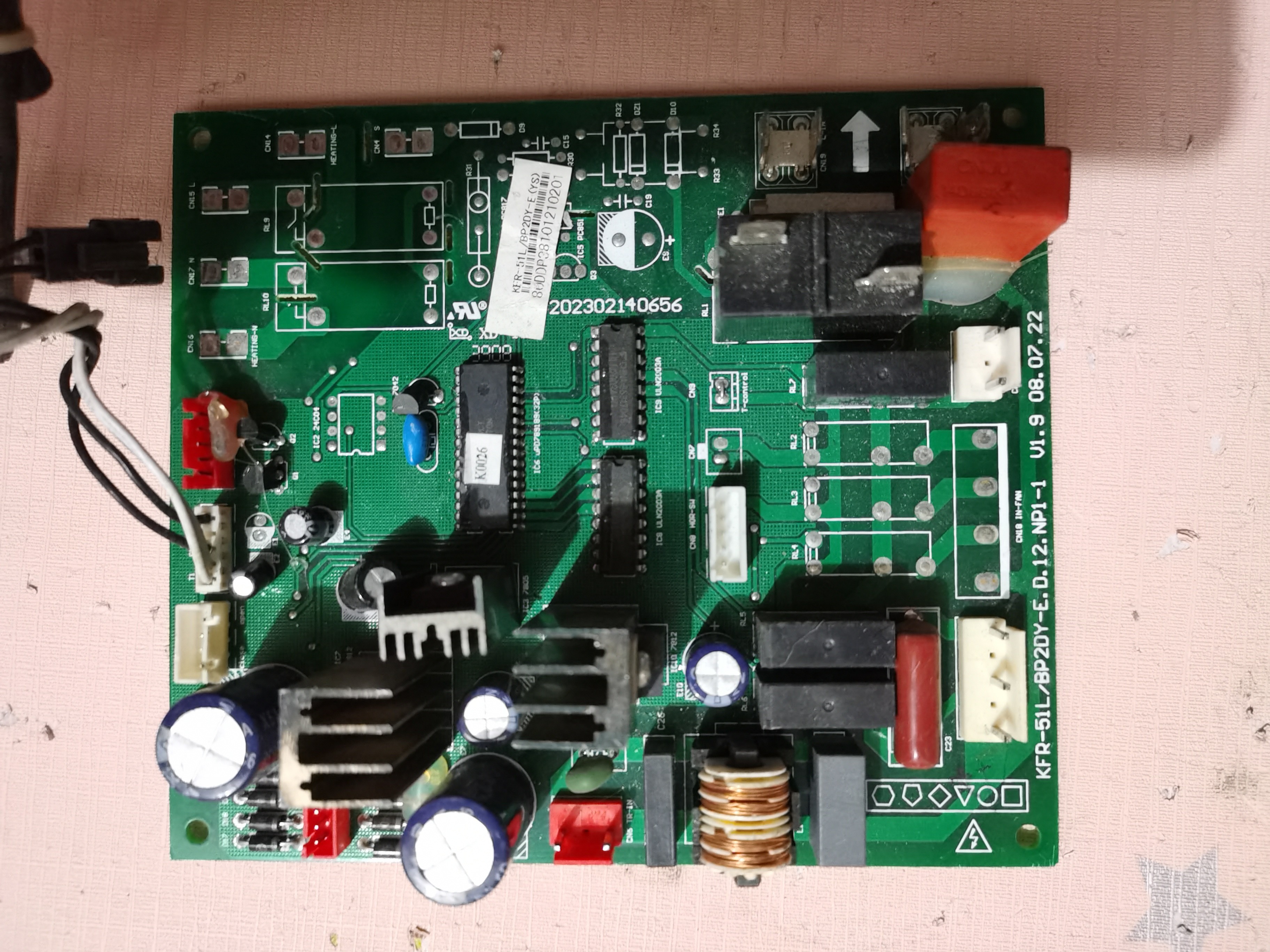 美的空调202302140656电脑板