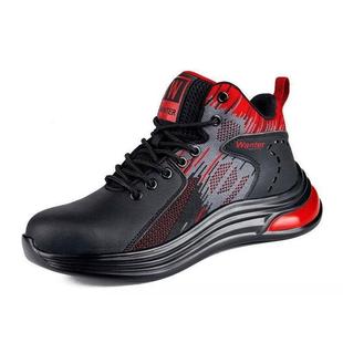 劳保鞋 男女舒适软底钢头透气轻便时尚 防砸防刺防臭防滑耐磨工作鞋