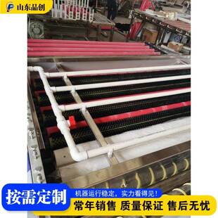 卧式玻璃清洗机玻璃清洗烘干一体机滚式毛刷清水循环玻璃清理机