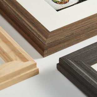 实木拼图框片×片片装裱画框大相框挂墙外框定