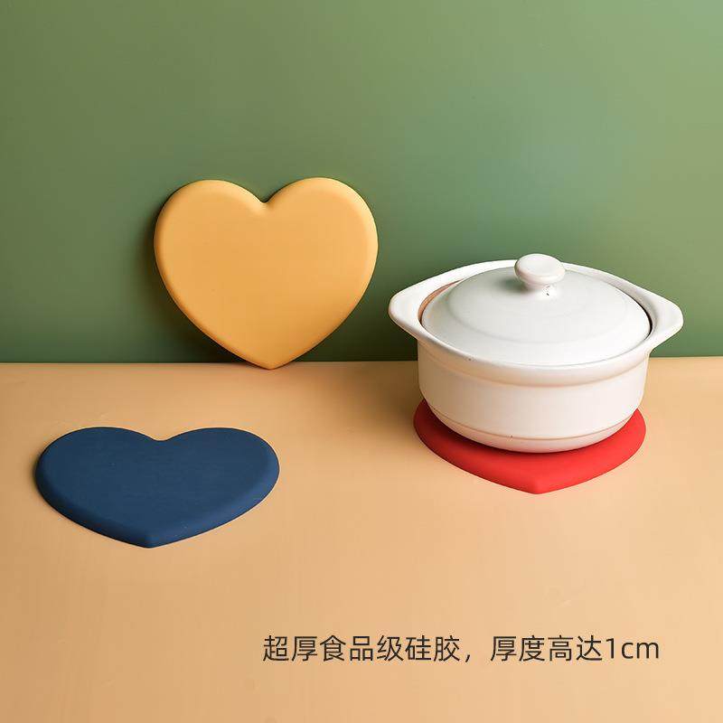 加厚硅胶隔热垫耐高温防烫垫心形杯垫菜盘碗垫子耐热汤垫家用,餐饮具,餐垫,淘宝优惠券,粉丝福利购,淘宝优惠卷