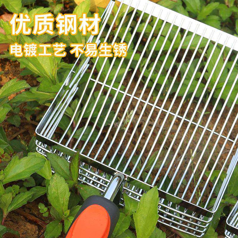 挖蚬子新款筛铲滤铲不锈钢筛铲赶海沙白工具铲猫砂铲猫屎铲子