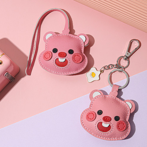 裁鱼手工diy材料包自制真皮挂件