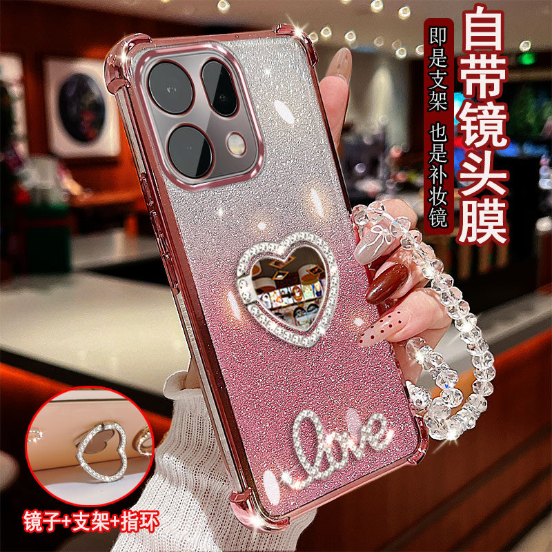 oppoFindx10E手机壳镶钻指环