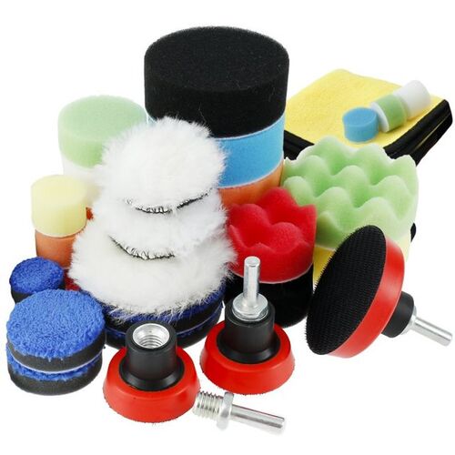 34pcs Car Polishing Pad Sponge BuffiGng Waxing Clean Polish