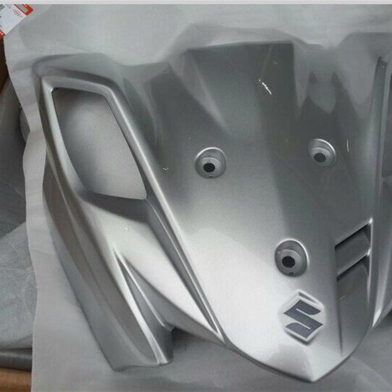 摩托车配件适用铃木畅迪FW110前面板 前大板 前S护板 前斜板 外壳