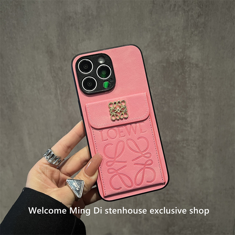 High-end embossed leather case suitable for 17 Pro Max, Apple 16 Pro, iPhone 17 drop protection, 15 Pro soft shell, 14 Pro Max with card slot, full coverage for 17, popular Plus models for women