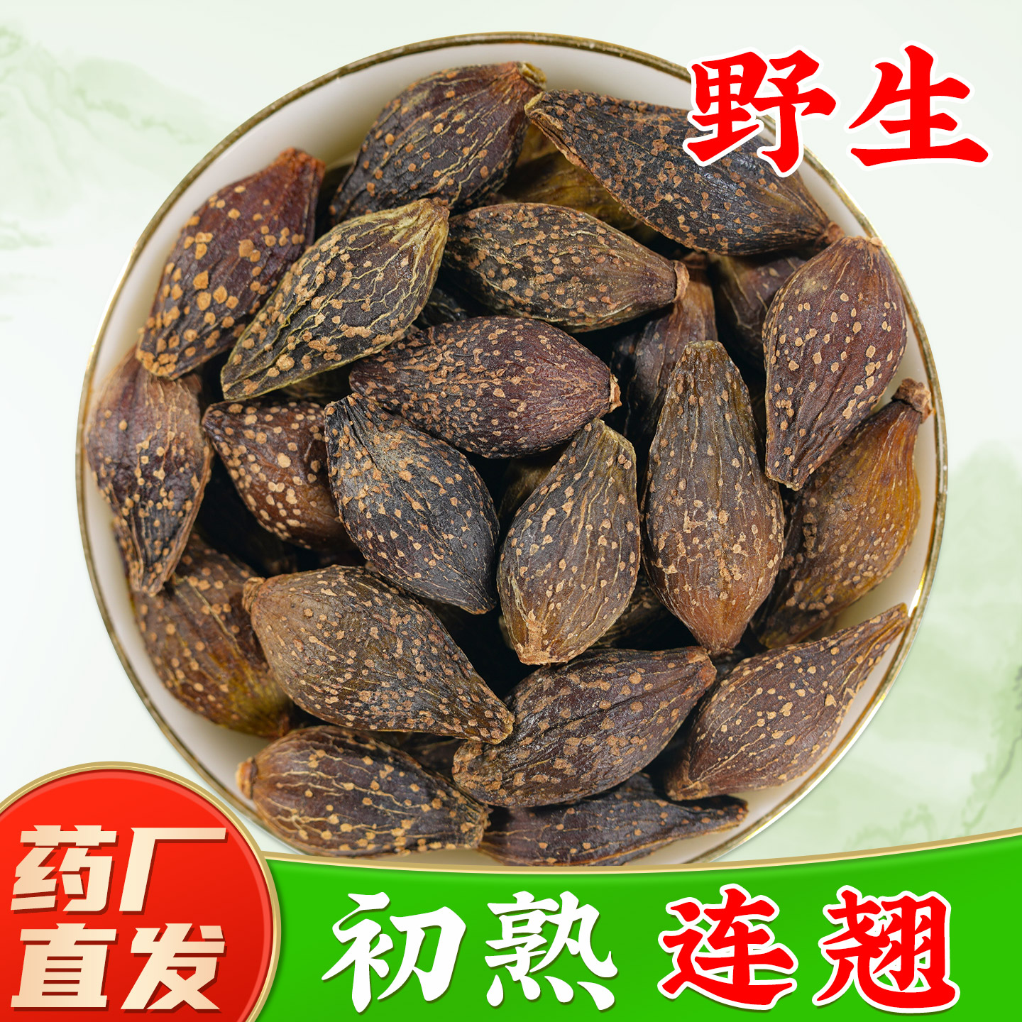 【正品连翘】中药材药厂直销图片