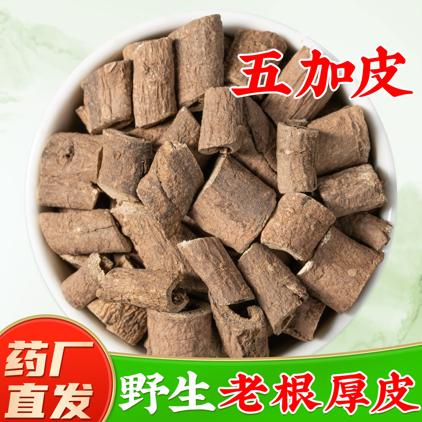 野生五加皮中药材官方旗舰店正品 湖北道地产区南五加皮中药材