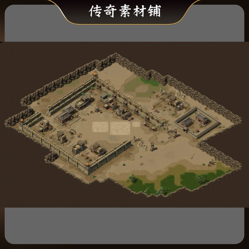 传奇战纪高清PNG地图源文件