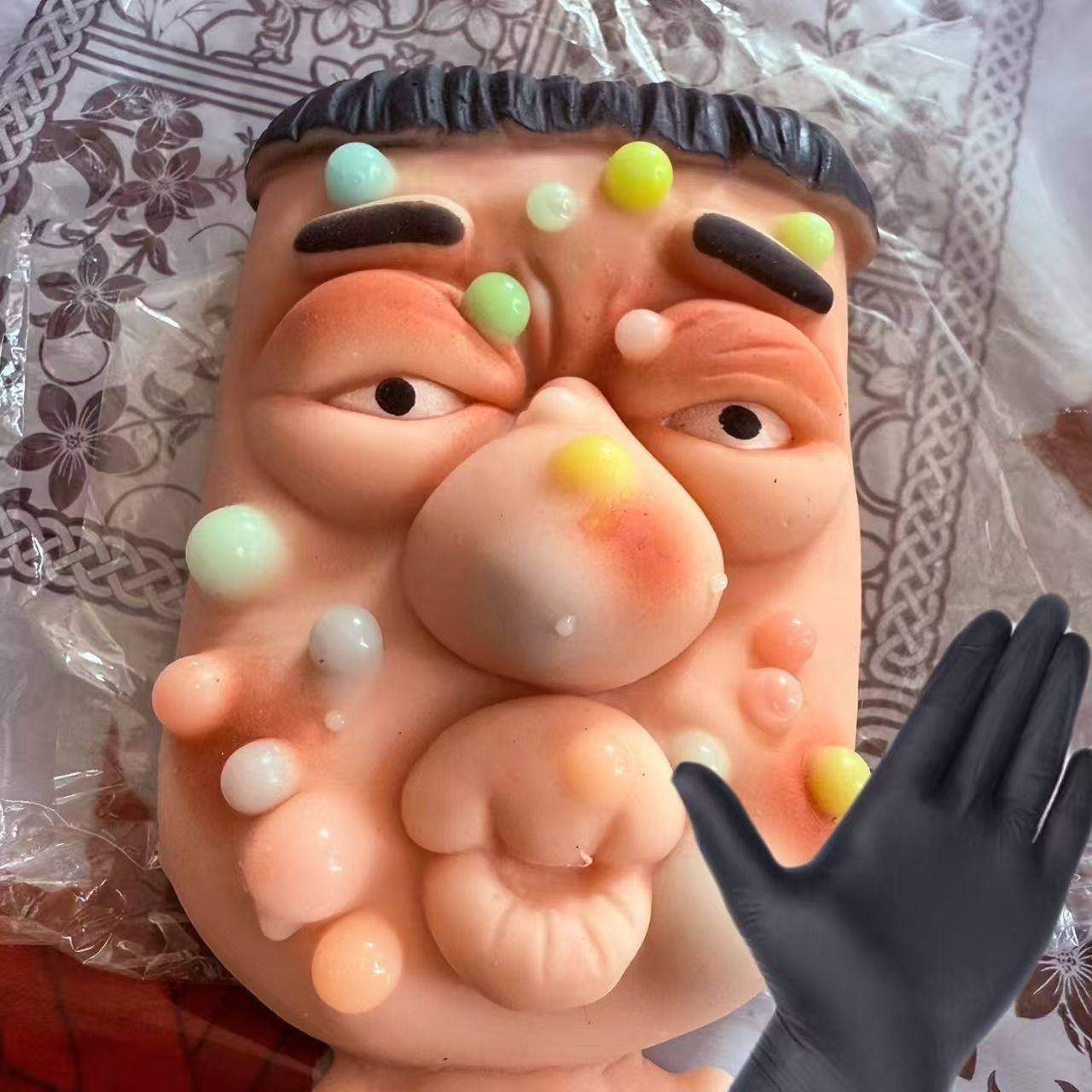 挤痘痘解压玩具恶心又巨爽爆浆痘痘解压超绝痘液飞溅送朋友创意礼,玩具/童车/益智/积木/模型,创意/整蛊玩具,淘宝优惠券,粉丝福利购,淘宝优惠卷