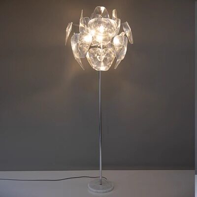 thumbnail for Nordic light luxury Italian designer living room floor lamp post-modern hotel room model room bedroom bedside lamp