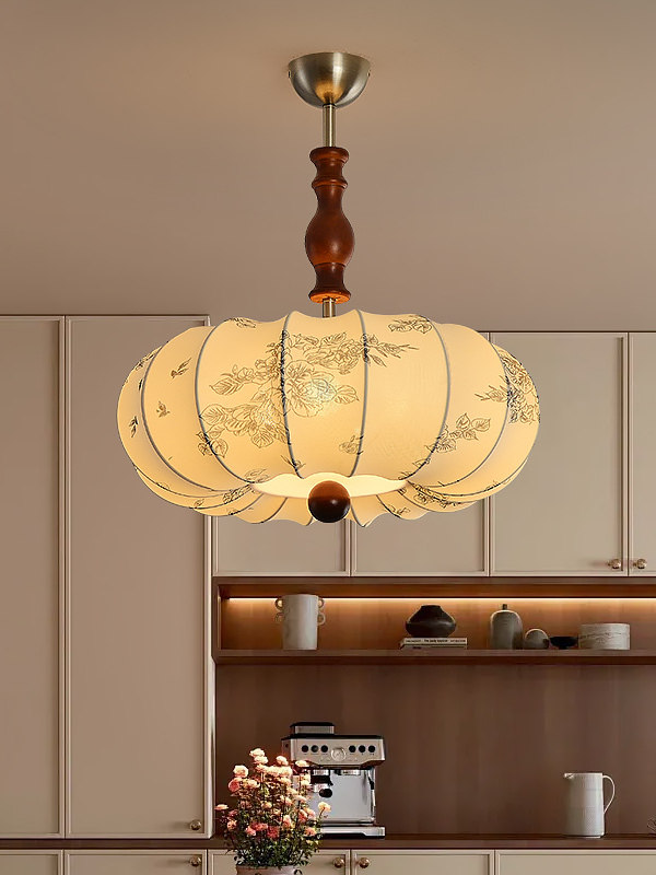 侘寂风中古覆古南洋风卧室吊灯创意南瓜造型艺术温馨书房间主卧灯,家装灯饰光源,卧室/书房吊灯,淘宝优惠券,粉丝福利购,淘宝优惠卷