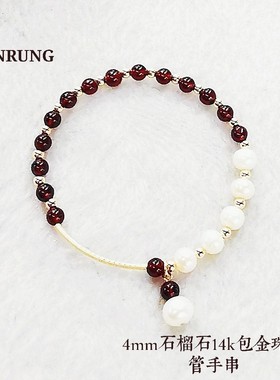 韩版时尚风百搭金珠手串送闺蜜