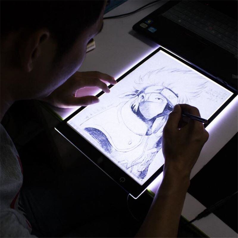 A4 LED Graphics Drawing Board Light Box Tracing Table P2021|msdalam kategori Kamus elektronik/buku kertas elektronik/alat tulis, Tulis lain-lain - dari Buy2taobao.com untuk memberikan perkhidmatan ejen Taobao profesional membeli
