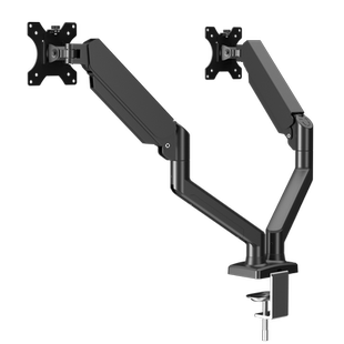 左右双屏显示器支架一拖二电脑悬臂机械臂二合一增高 适配aoc红米