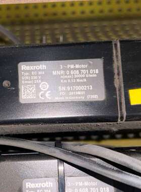 议价-德国力士乐Rexroth拧紧器EC304电机，型号06087