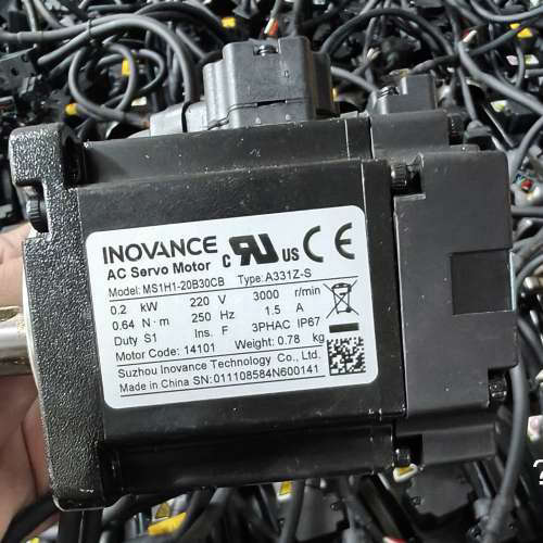 议价-汇川200w绝对值电机成色漂亮功能包好包邮需要联系有量议价