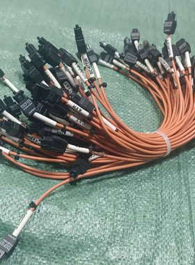 议价-东芝牌石英 TOCP155 方对方接口光纤线 实物拍摄，拆机