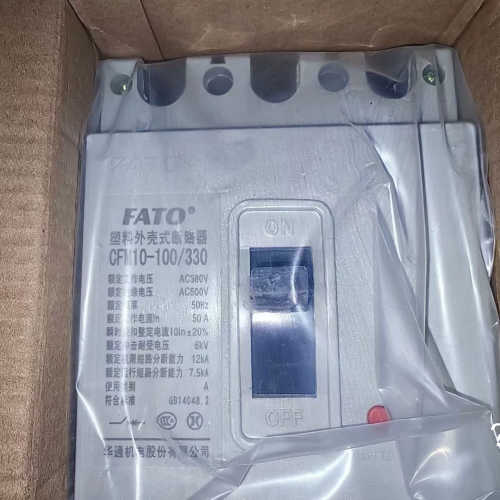 议价-全新原装华通机电塑壳断路器 CFM10-100/330.50