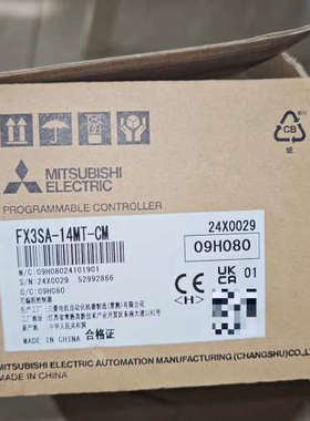 议价-全新三菱FX3SA-14MT-CM全新plc
