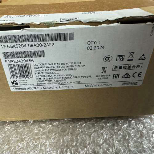 议价-西门子6GK52040-0BA00-2AF2 全新开封24年