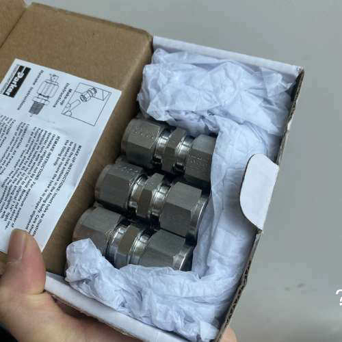 议价-派克PARKER卡套接头SCM12-316  12mm卡套直