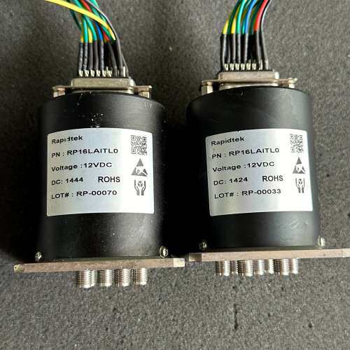 议价-Rapidtek射频同轴开关 RP16-LA0TL0 两个。